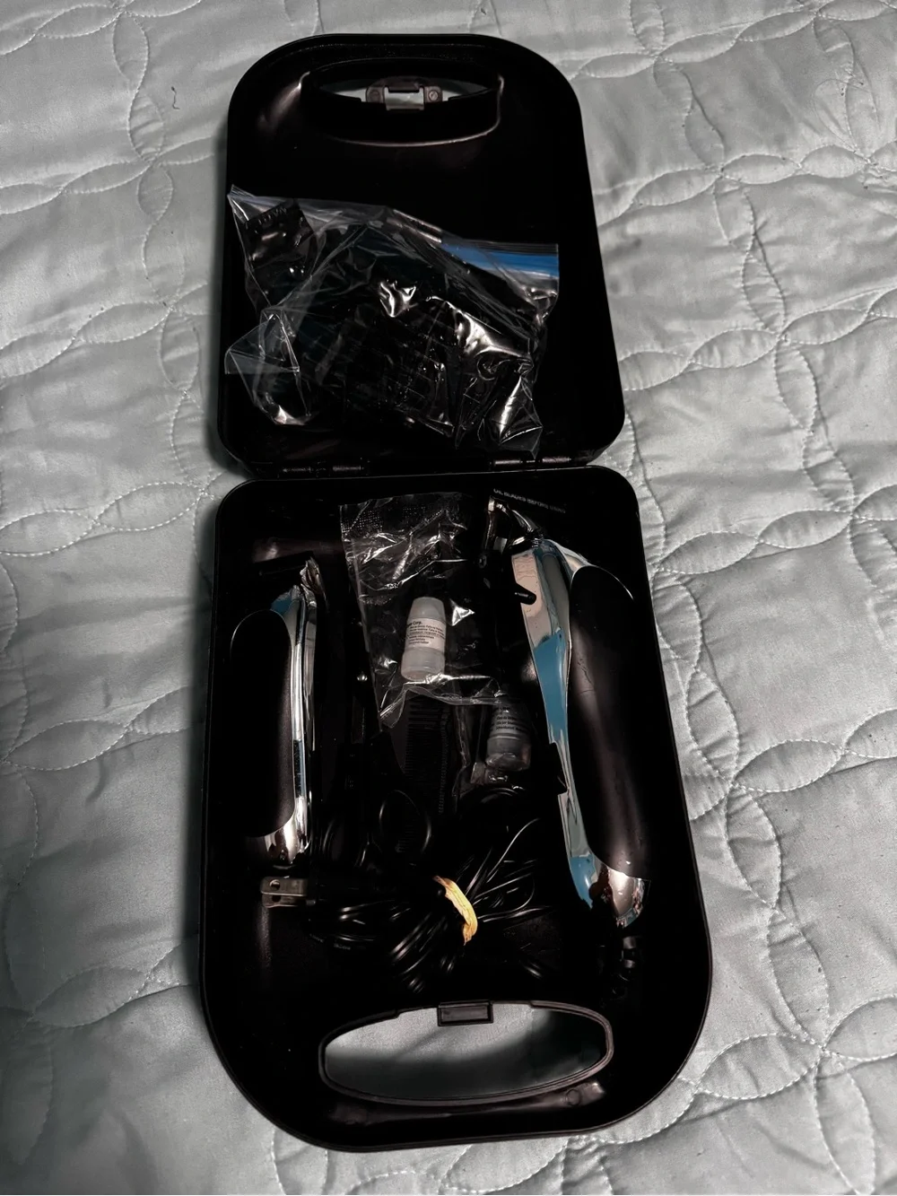 Men's Corded Hair Clipper Kit - Black/Silver